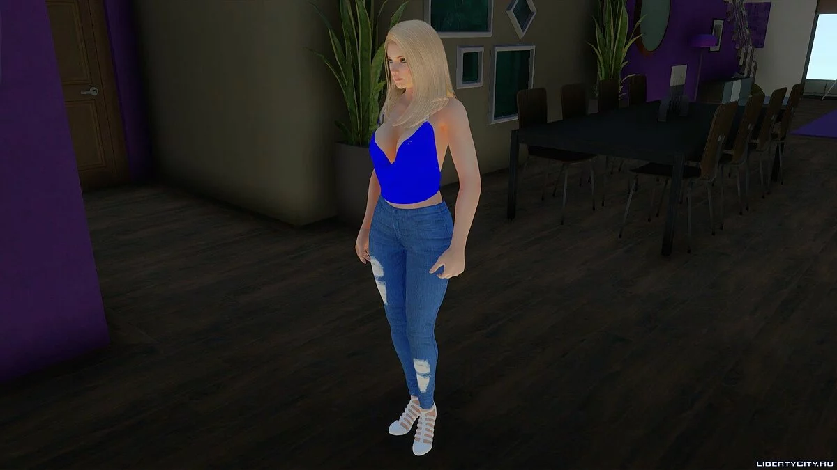 Хелена Дуглас у повсякденному вбранні v18 / GTA San Andreas
