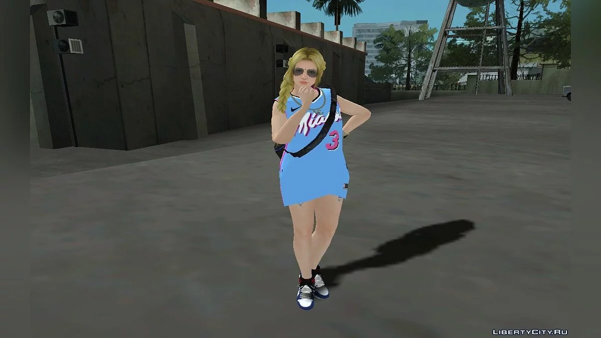 Helena Douglas en ropa casual v1 / GTA San Andreas