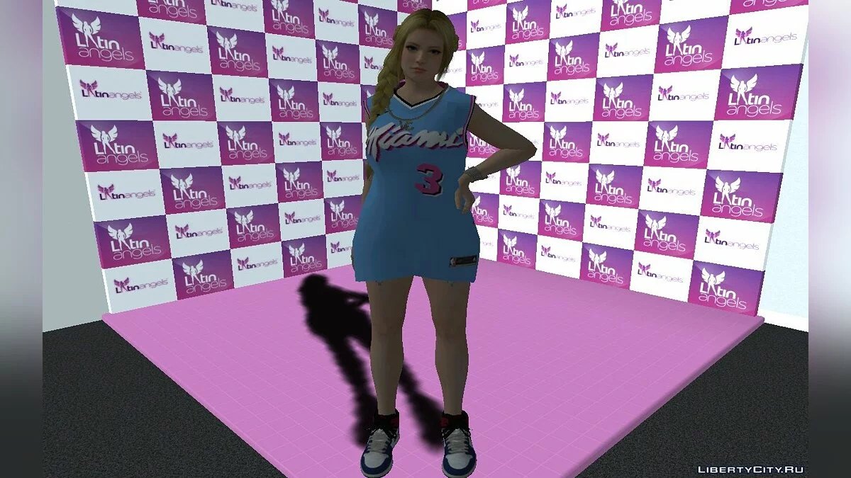 Helena Douglas en ropa casual v1 / GTA San Andreas