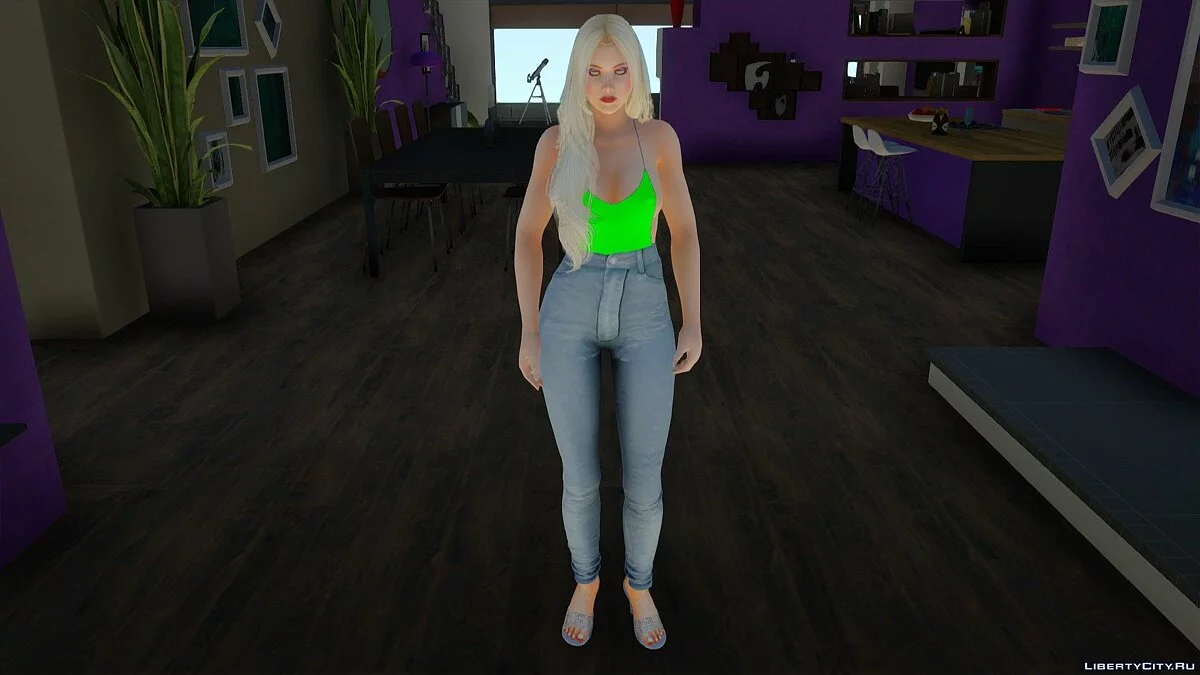 Helena Douglas en tenue décontractée v31 / GTA San Andreas
