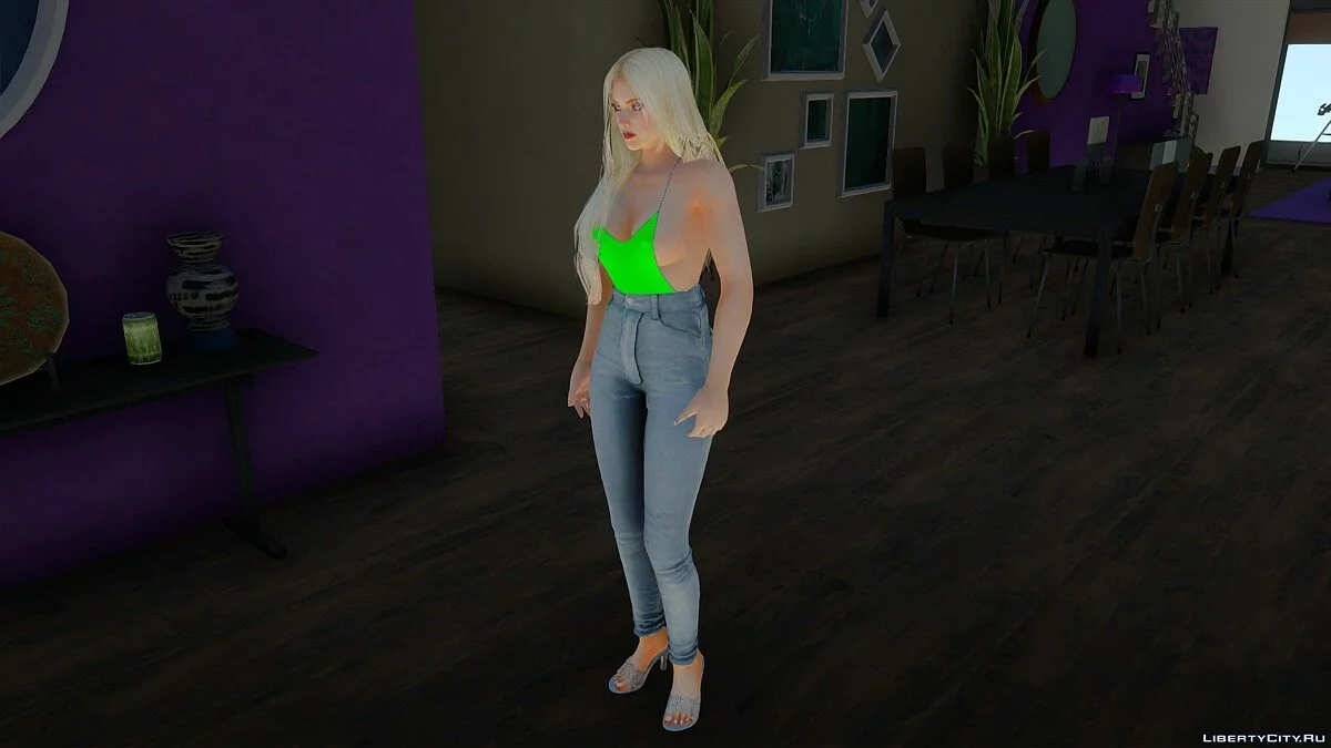 Helena Douglas en tenue décontractée v31 / GTA San Andreas