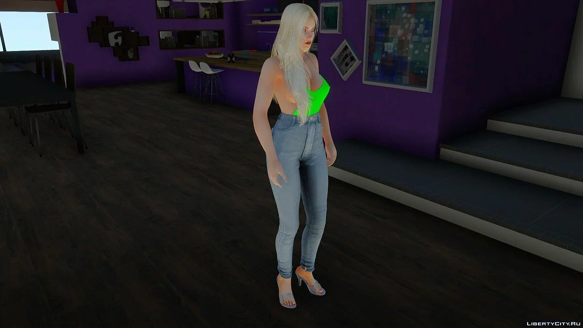 Helena Douglas en tenue décontractée v31 / GTA San Andreas