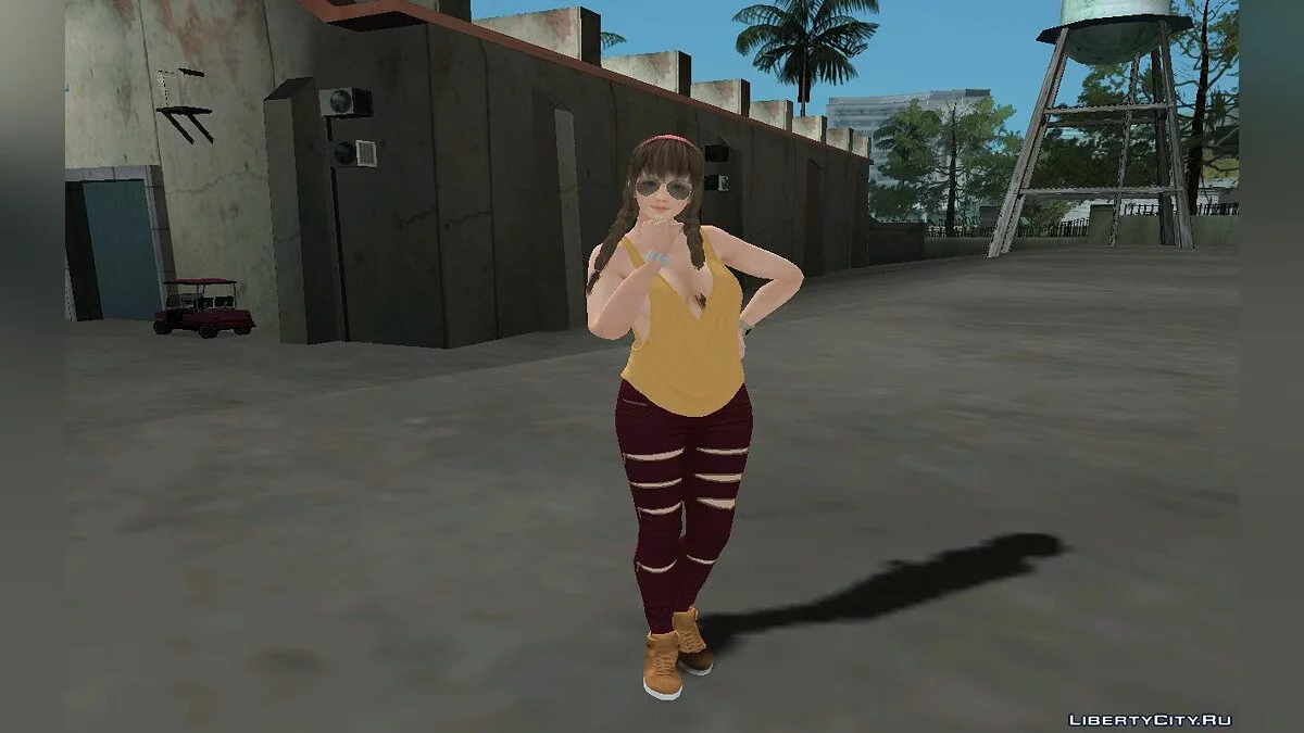 DOA 的瞳时尚休闲装 v1 / GTA San Andreas