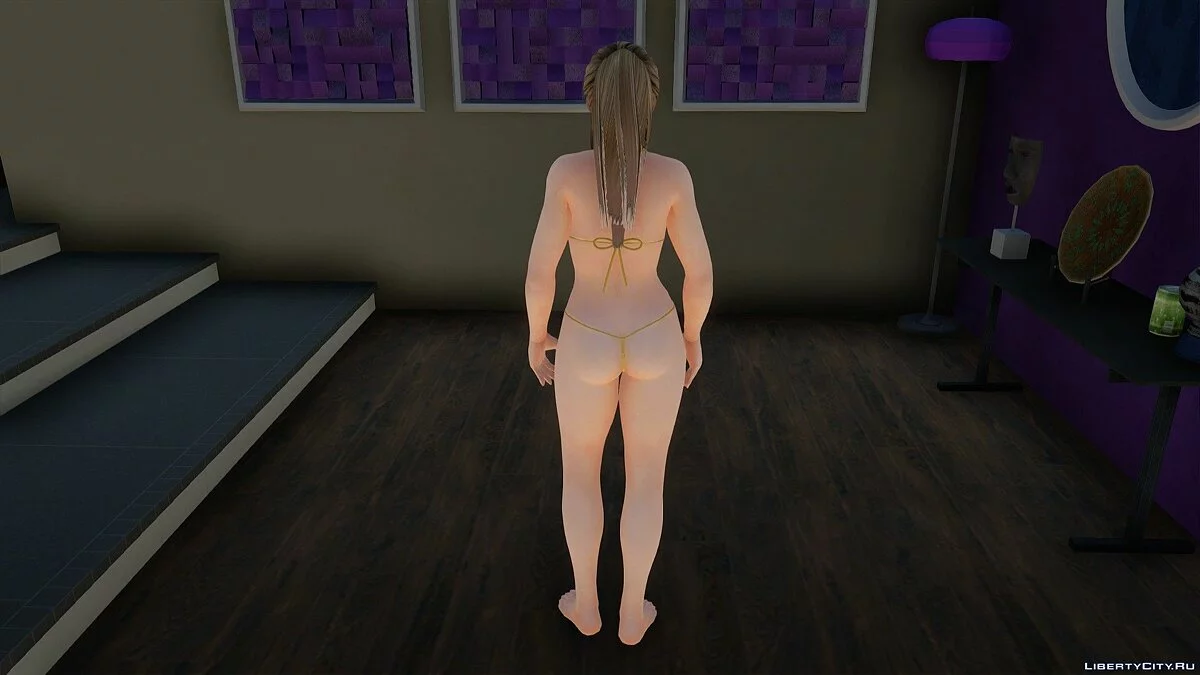 Hitomi dalam Bikini dari Dead Or Alive Xtreme Venus Vacation / GTA San Andreas