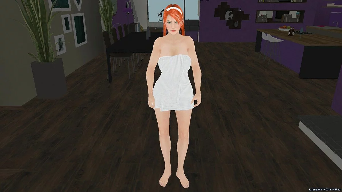 Candy Suxx im Handtuch / GTA San Andreas