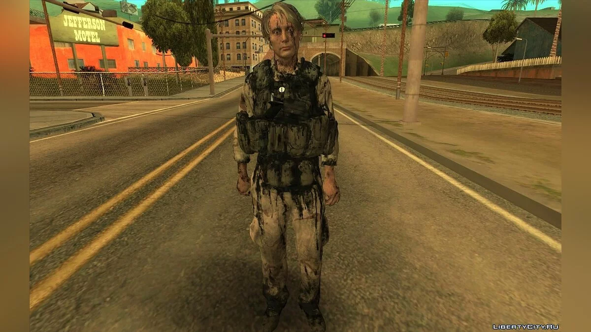 Cliff de Death Stranding / GTA San Andreas