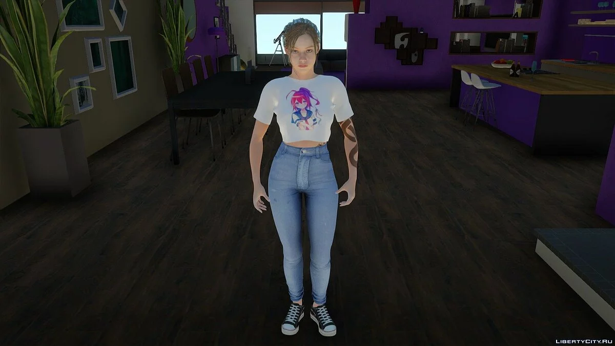 克莱尔·雷德菲尔德的休闲服 / GTA San Andreas