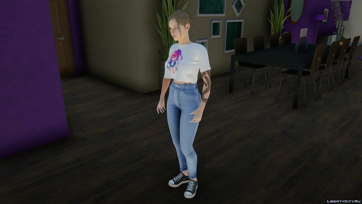 克莱尔·雷德菲尔德的休闲服 / GTA San Andreas
