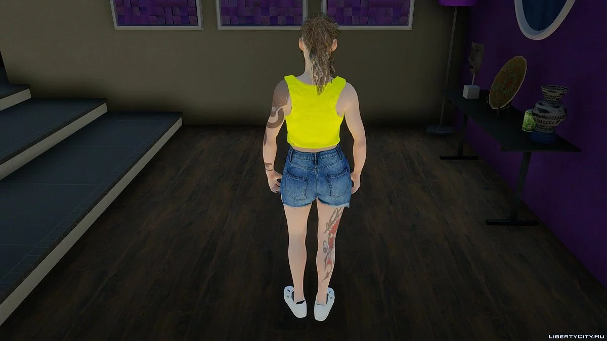 Клэр Редфілд у повсякденному одязі / GTA San Andreas