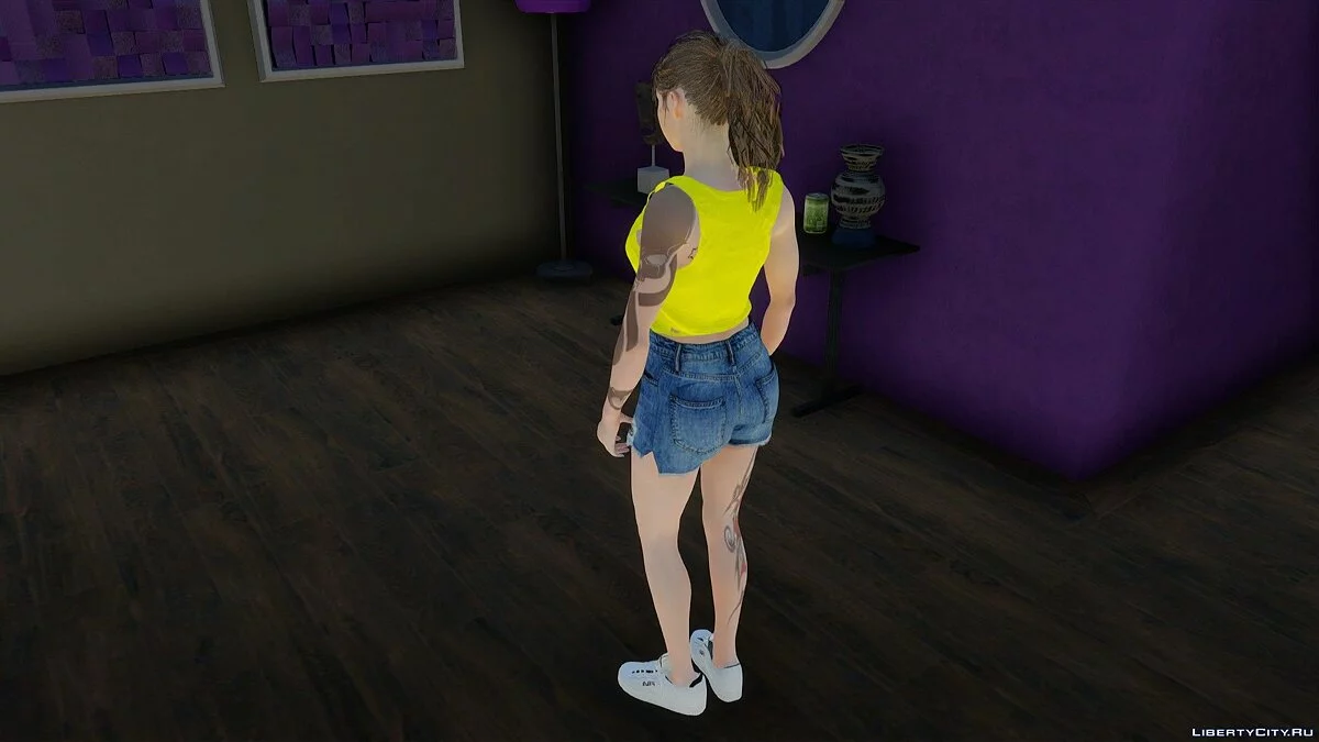 Клэр Редфілд у повсякденному одязі / GTA San Andreas