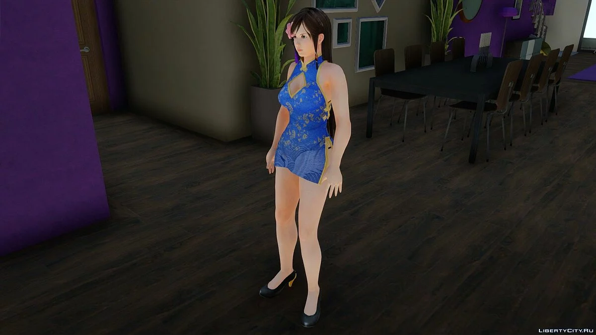 Kokoro en vestido mandarina / GTA San Andreas