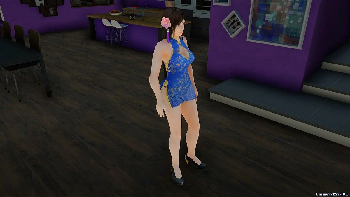 Kokoro en vestido mandarina / GTA San Andreas