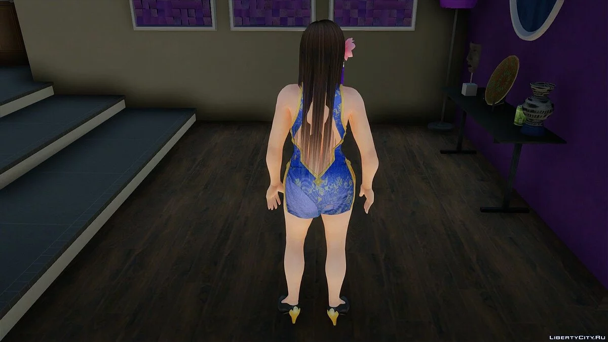 Kokoro en vestido mandarina / GTA San Andreas