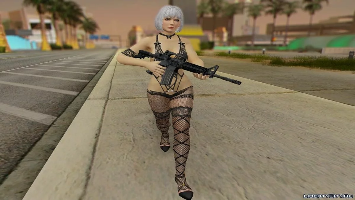Christie - Cage Noturna de Dead or Alive XV / GTA San Andreas