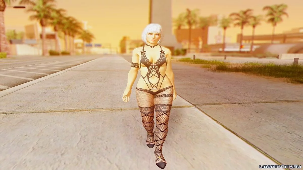 Christie - Cage Noturna de Dead or Alive XV / GTA San Andreas
