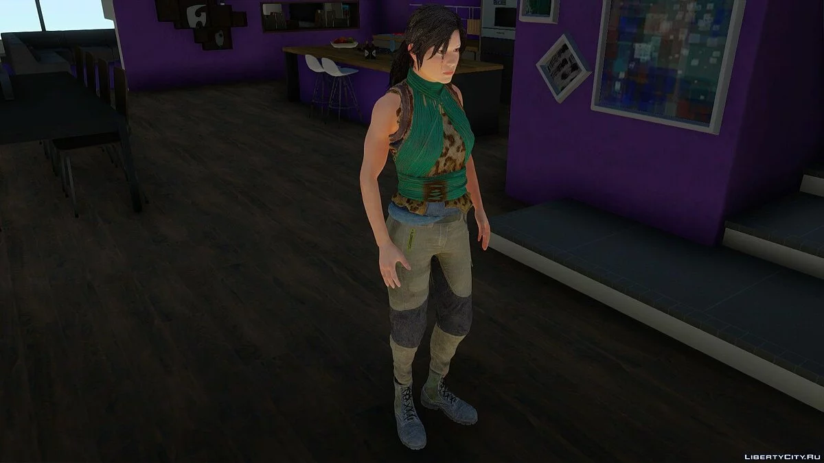 Lara Croft de Tomb Raider / GTA San Andreas