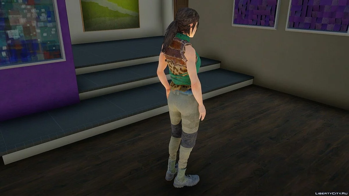 Lara Croft de Tomb Raider / GTA San Andreas