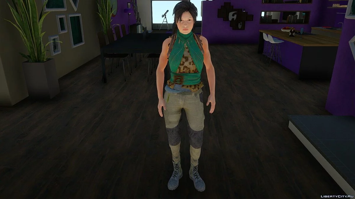 Lara Croft de Tomb Raider / GTA San Andreas