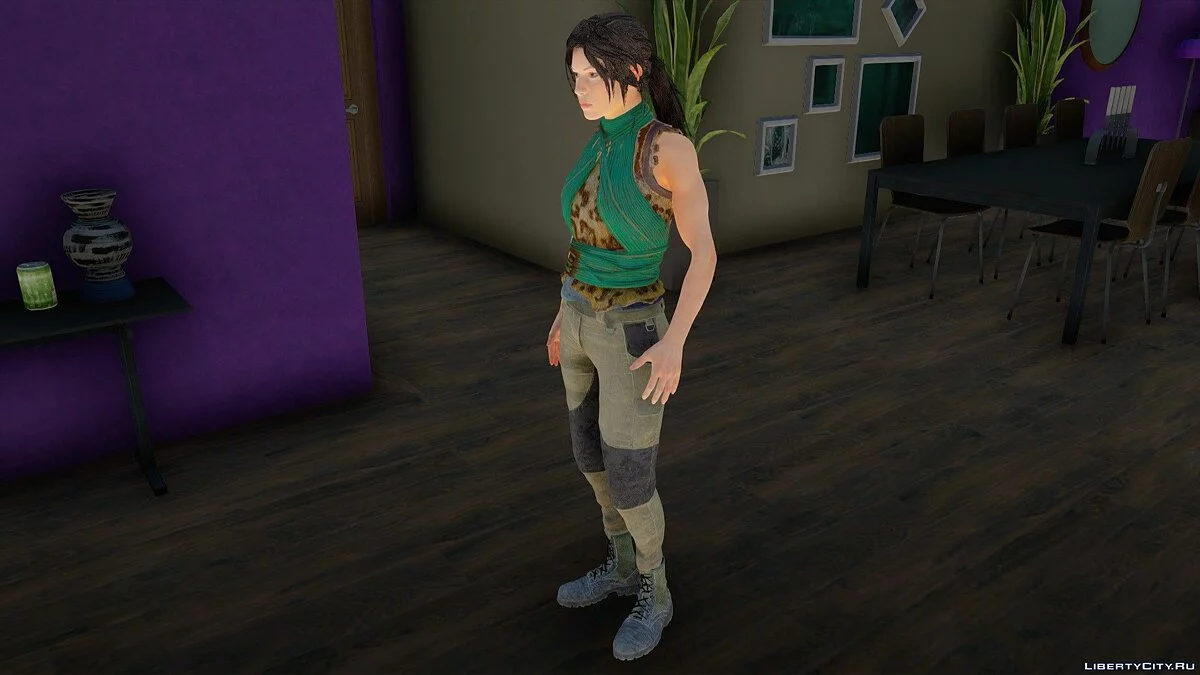 Lara Croft de Tomb Raider / GTA San Andreas