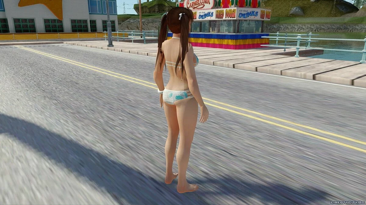 Лей-Фанг у бікіні Маккіато з Dead or Alive Xtreme 3 / GTA San Andreas