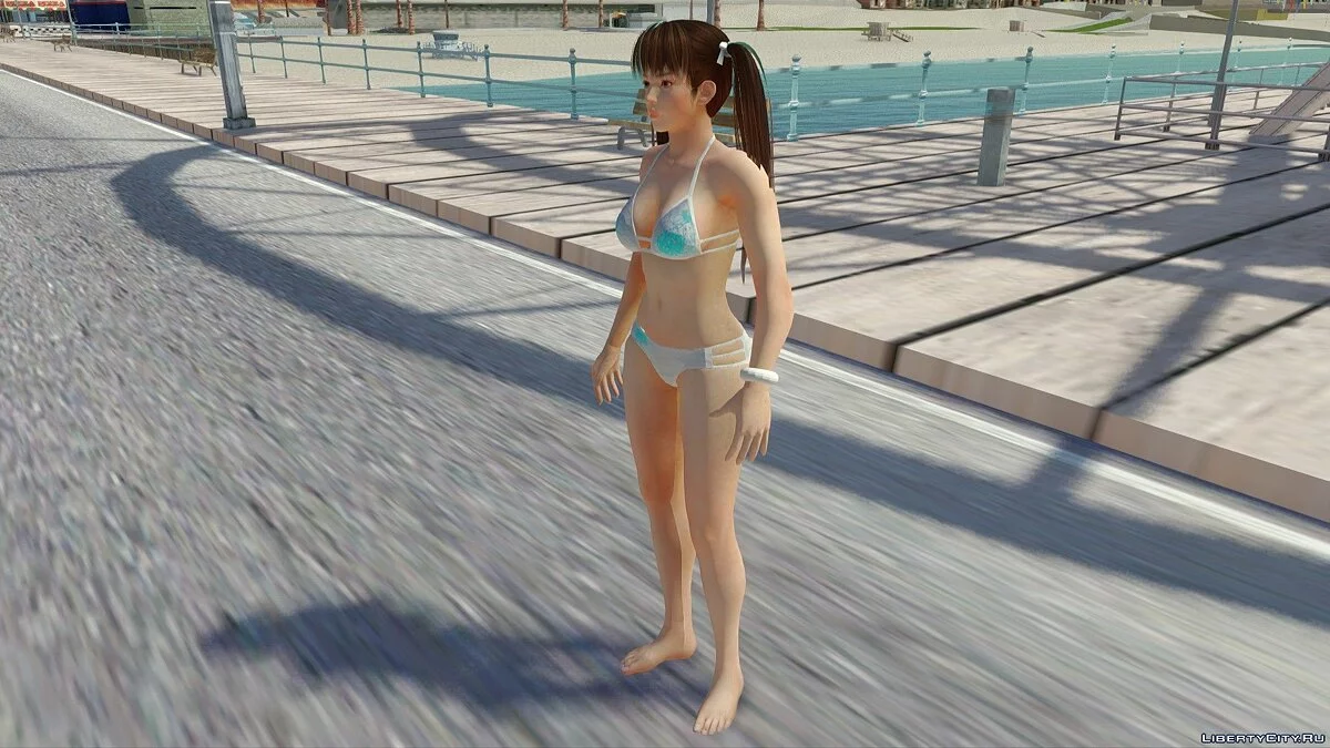 Лей-Фанг у бікіні Маккіато з Dead or Alive Xtreme 3 / GTA San Andreas