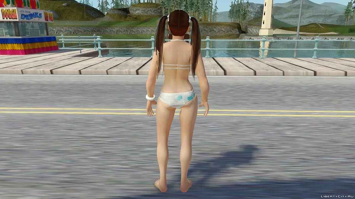 Лей-Фанг у бікіні Маккіато з Dead or Alive Xtreme 3 / GTA San Andreas