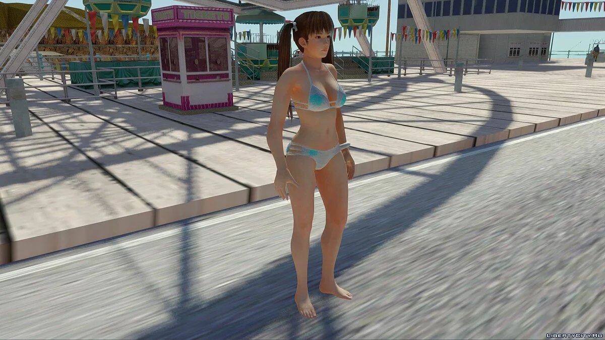 Лей-Фанг у бікіні Маккіато з Dead or Alive Xtreme 3 / GTA San Andreas