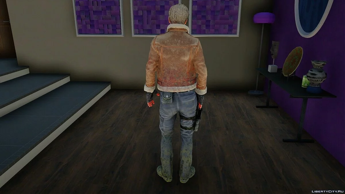 Leon Scott Kennedy de Resident Evil 4 / GTA San Andreas