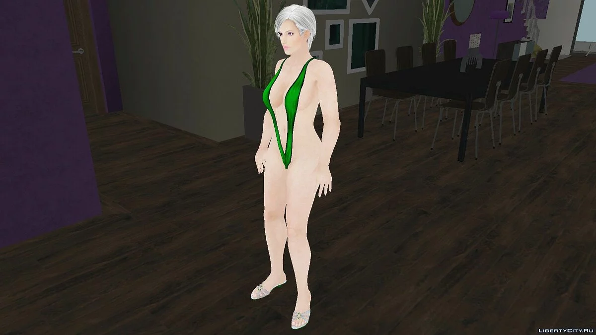 Lisa Hamilton in Bikini / GTA San Andreas