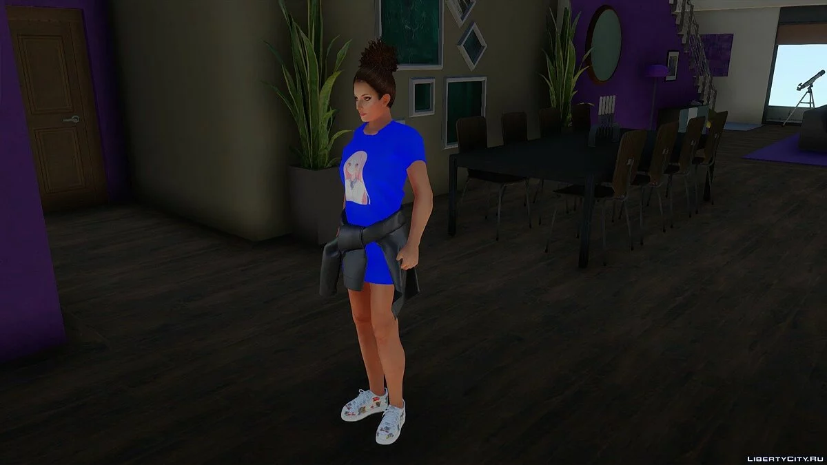 Lisa Hamilton in Casual Clothes v8 / GTA San Andreas