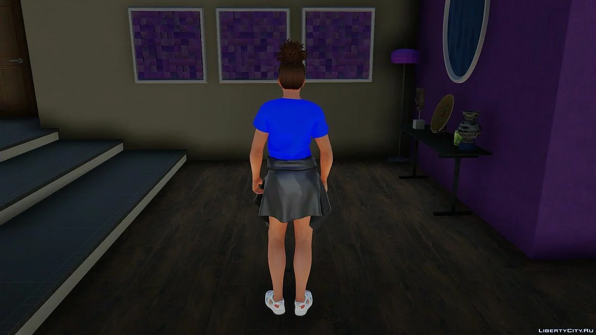 Lisa Hamilton in Casual Clothes v8 / GTA San Andreas