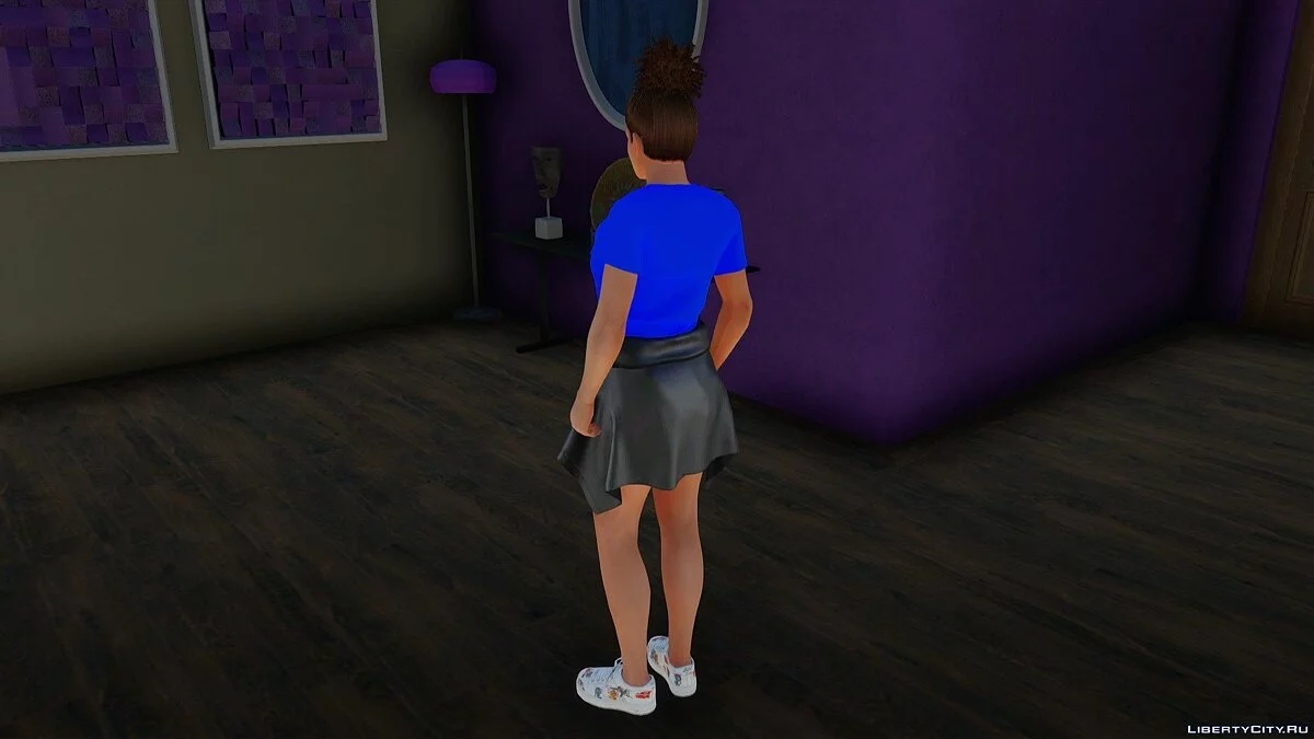 Lisa Hamilton in Casual Clothes v8 / GTA San Andreas