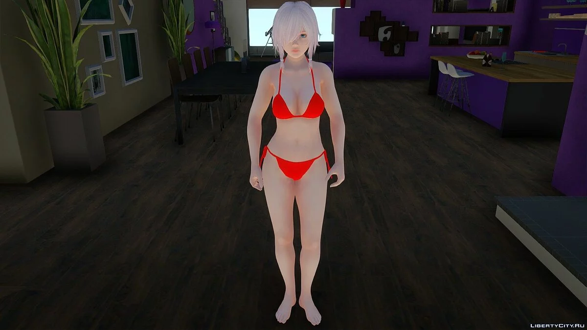 Луна в бикини из Dead or Alive Xtreme Venus Vacation / GTA San Andreas