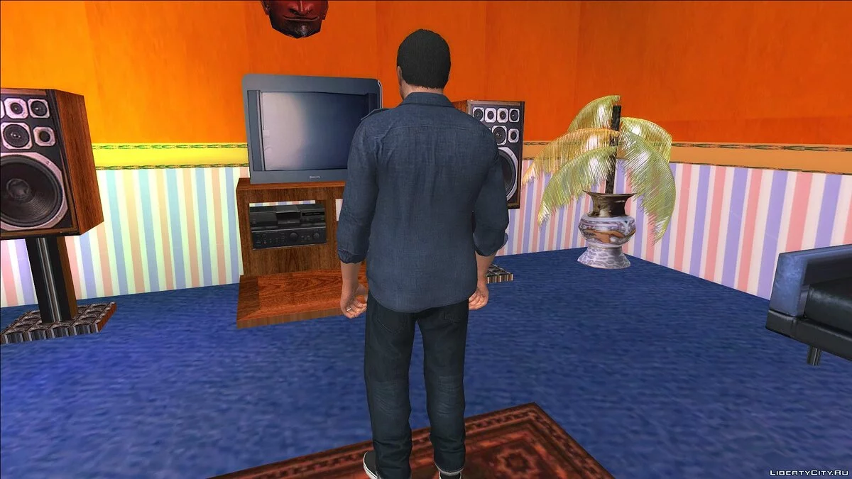 Michael dengan Kemeja Biru / GTA San Andreas