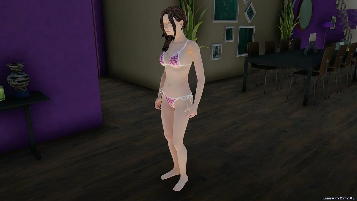 Mia Winters dalam bikini / GTA San Andreas