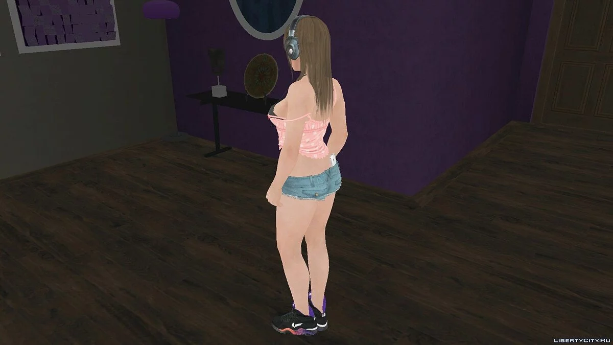 Misaki en tenue décontractée v9 / GTA San Andreas