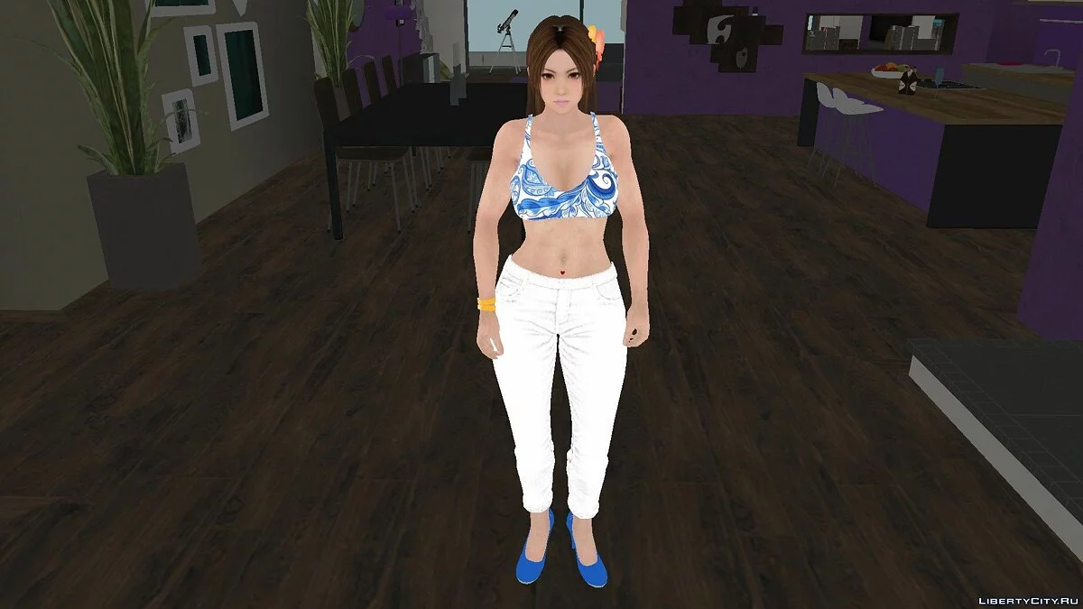 Mai Shiranui en tenue décontractée v7 / GTA San Andreas
