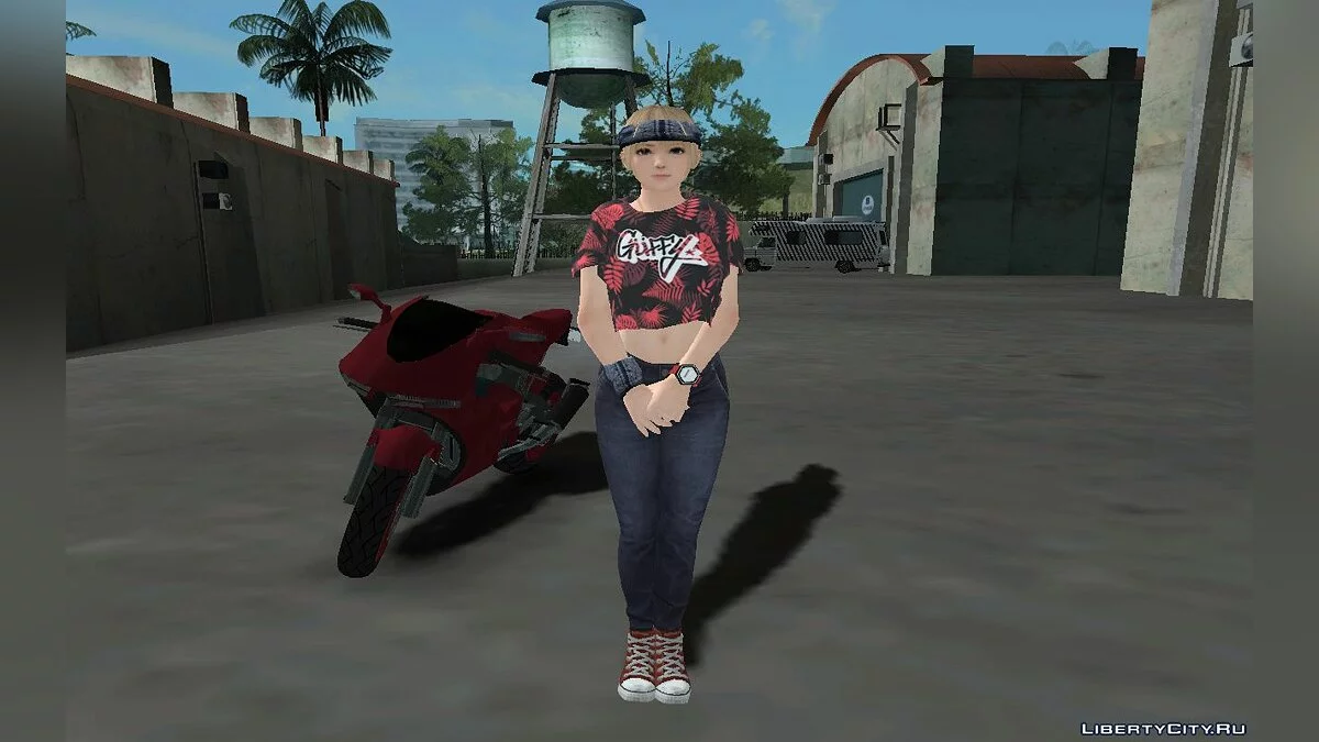 Marie Rose from DOA in Fashion Outfit v1 / GTA San Andreas