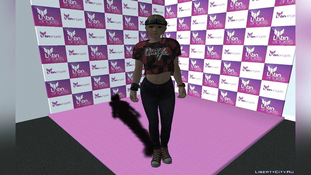 Marie Rose from DOA in Fashion Outfit v1 / GTA San Andreas