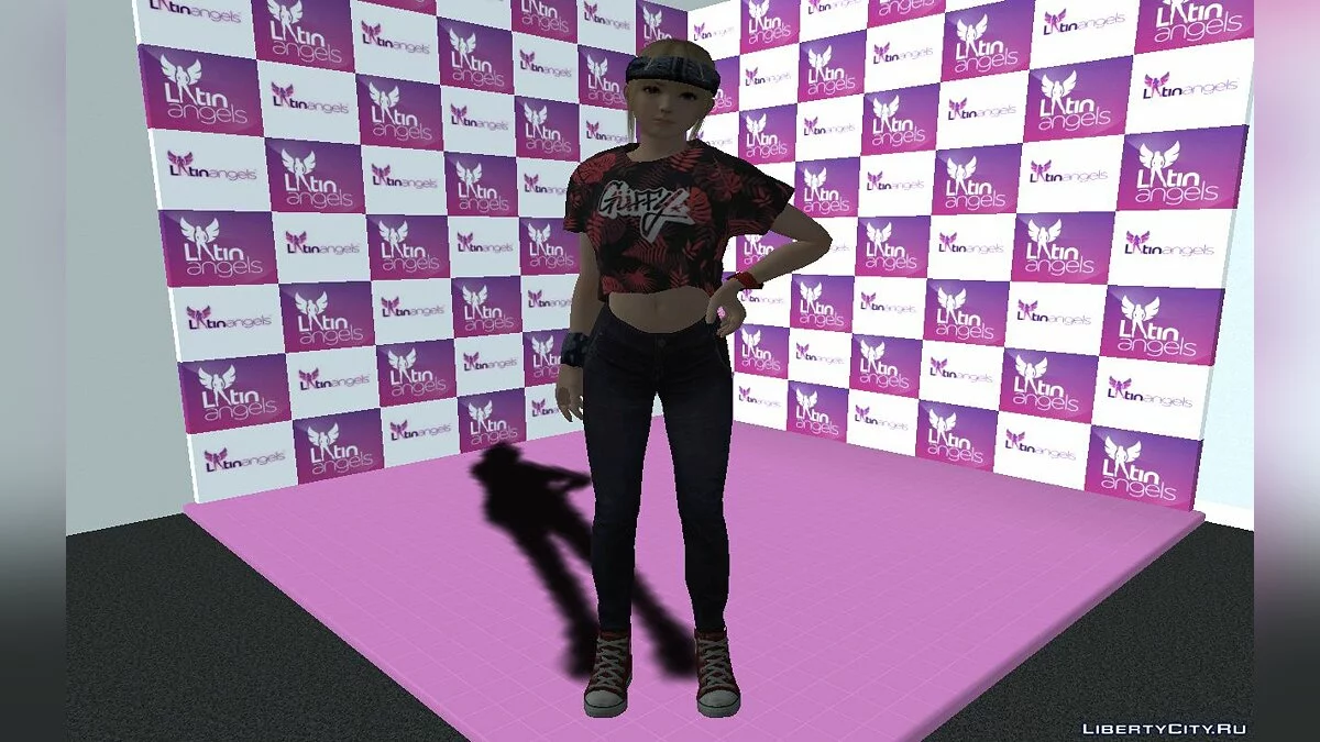 Marie Rose from DOA in Fashion Outfit v1 / GTA San Andreas