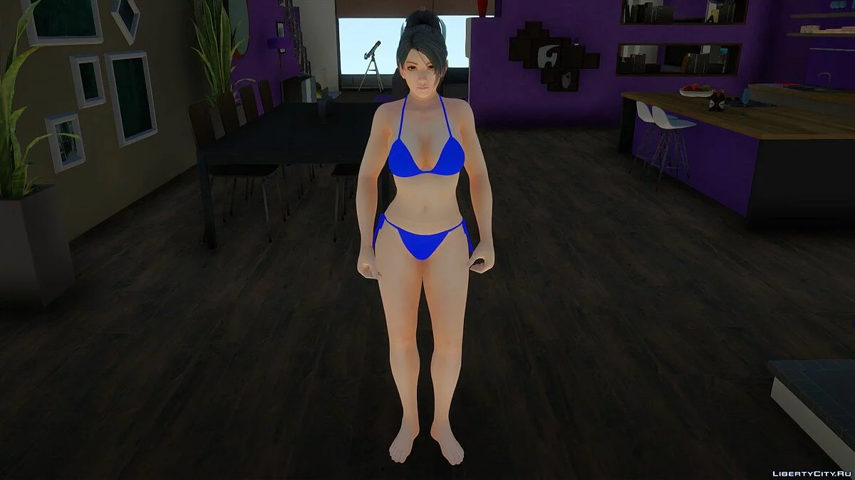 Momiji en bikini de Dead or Alive Xtreme Venus Vacation / GTA San Andreas