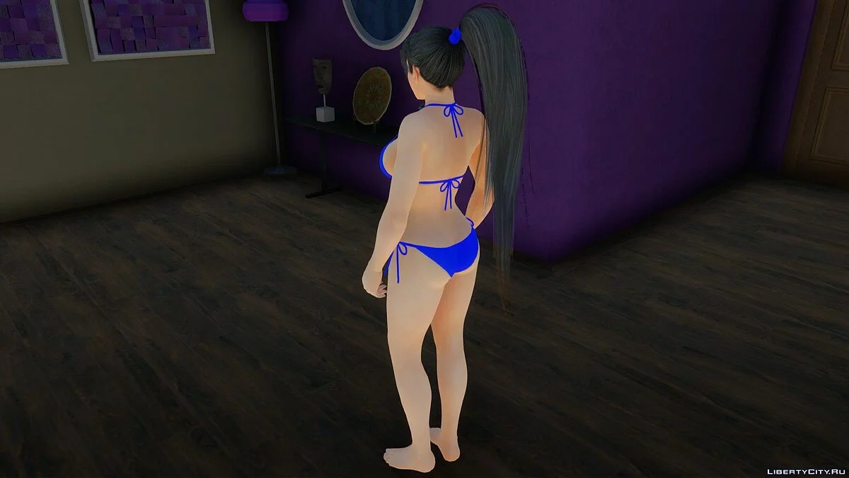 Momiji en bikini de Dead or Alive Xtreme Venus Vacation / GTA San Andreas