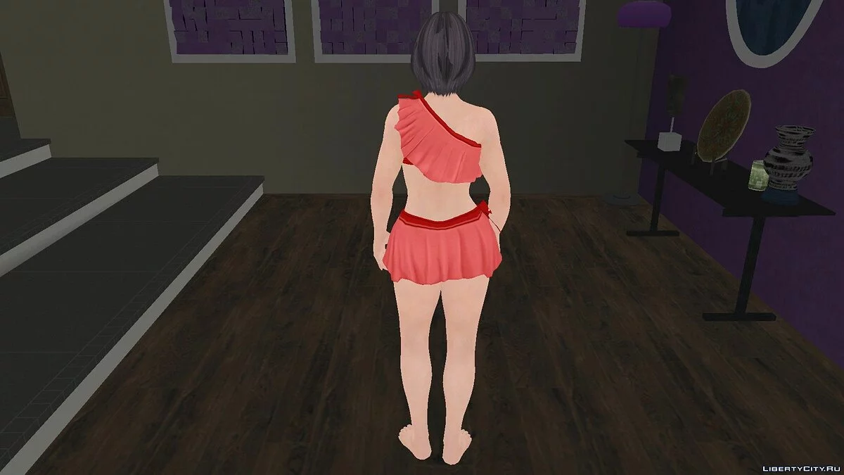 Нагиса в бікіні з Dead or Alive Xtreme Venus Vacation / GTA San Andreas