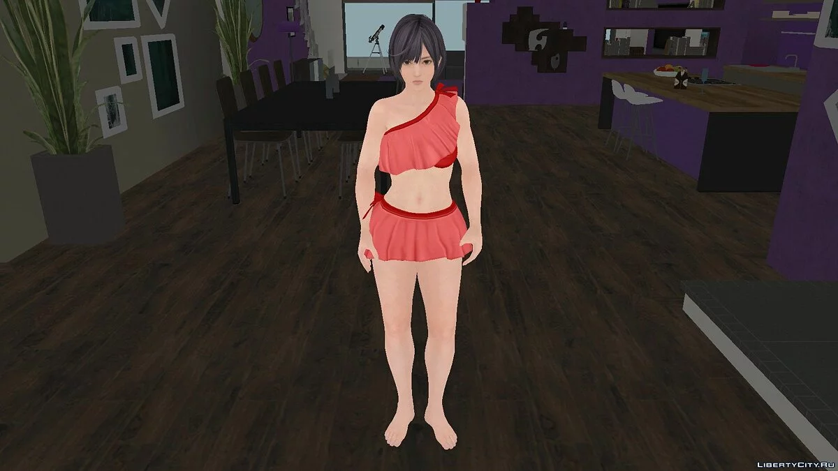 Нагиса в бікіні з Dead or Alive Xtreme Venus Vacation / GTA San Andreas