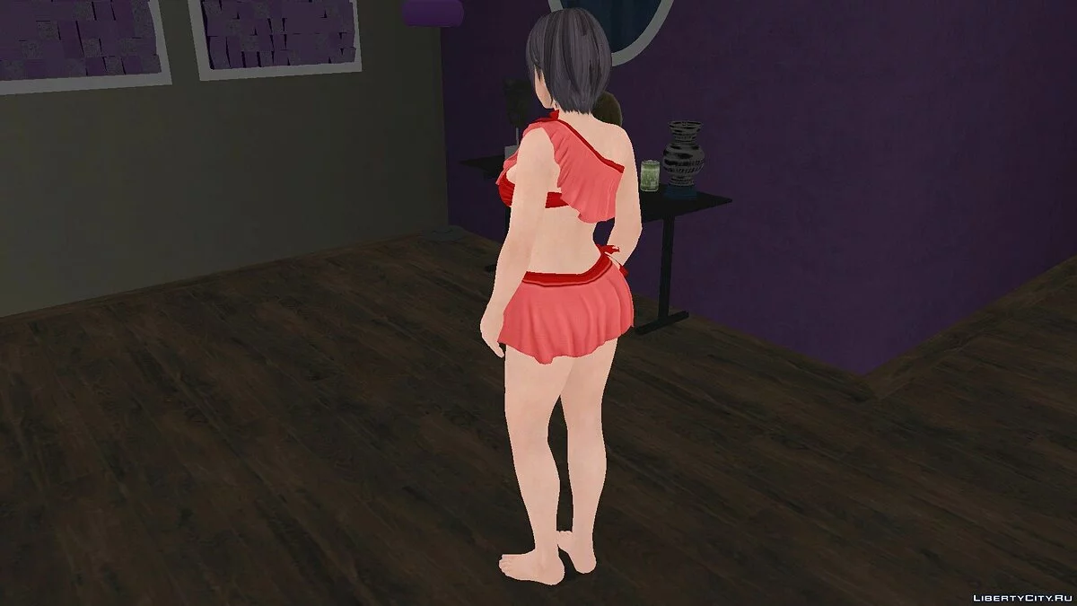 Нагиса в бікіні з Dead or Alive Xtreme Venus Vacation / GTA San Andreas