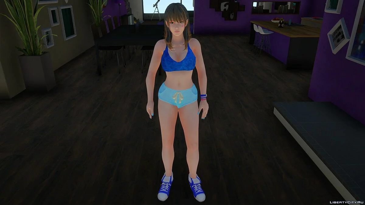 运动服的七海 / GTA San Andreas