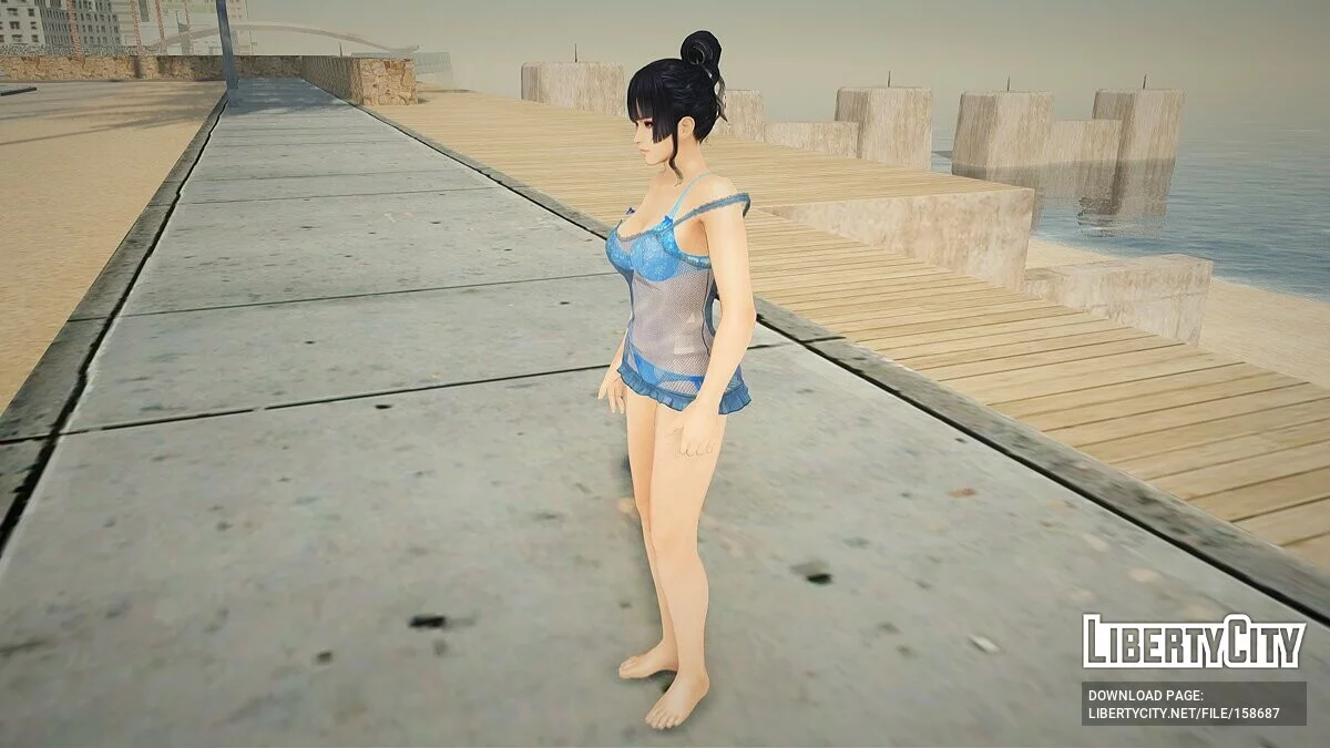 Nyotengu im Nachthemd / GTA San Andreas