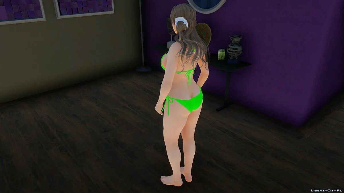 Саюри в бикини з Dead or Alive Xtreme Venus Vacation / GTA San Andreas