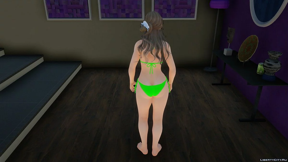 Саюри в бикини з Dead or Alive Xtreme Venus Vacation / GTA San Andreas