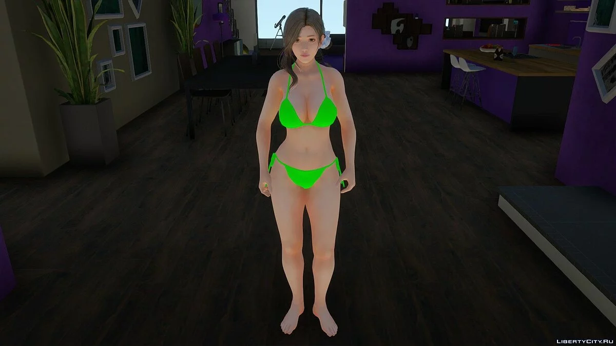 Саюри в бикини з Dead or Alive Xtreme Venus Vacation / GTA San Andreas